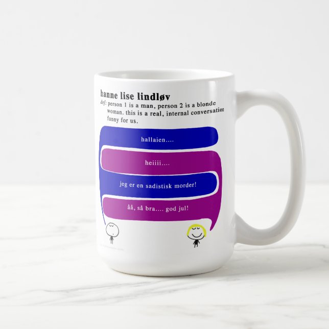 Taza De Café Hanne Lise Lindløv (Derecha)