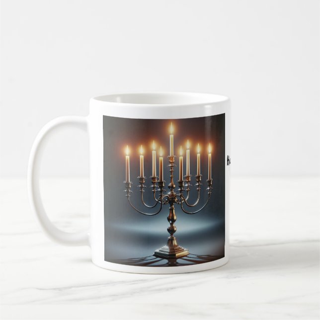 Taza De Café Hannukkah (Izquierda)