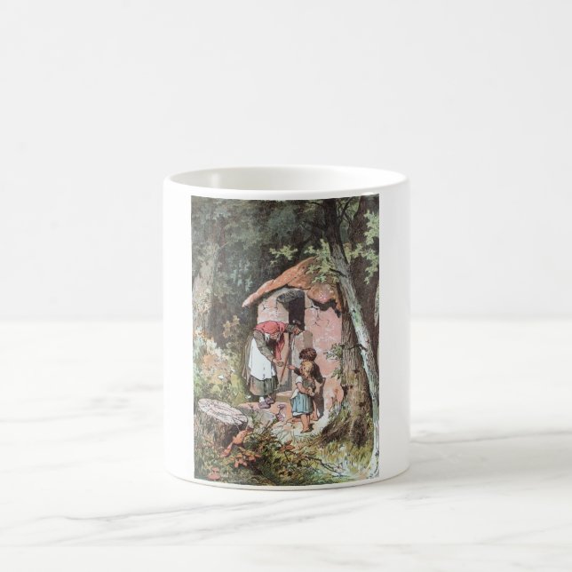 Taza De Café Hänsel und Gretel – Gebrüder Grimm Märchen (Centro)