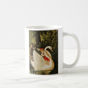 Taza De Café Hansel y Gretel y el cisne