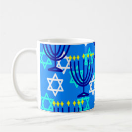 Taza De Café Hanukkah Menorahs