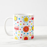 Taza De Café Hanukkah Mug Colorful Crazy 8 noches<br><div class="desc">Coloridamente Divertido Hanukkah mug. "Colorida, Loca 8 Noches" Chanukah Mug. Crea un simple regalo añadiendo algunas golosinas a la taza, envuélvala en celofán y ábrela con un arco. ¡Disfrútalo! Gracias por detenerse y ir de compras. Muy apreciado. ¡Feliz Chanukah/Hanukkah! Estilo: Clásico Mug Dale una taza hecha a pedido de Zazzle...</div>