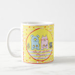Taza De Café Hanukkah Mug "El mejor productor de latas"<br><div class="desc">Feliz Hanukkah mug. Chanukah Mug, el "mejor productor de latke". Personalice eliminando y reemplazando el texto por el suyo propio con su estilo de fuente, tamaño y color favoritos. Crea un simple regalo añadiendo algunas golosinas a la taza, envuélvala en celofán y ábrela con un arco. ¡Disfrútalo! Gracias por detenerse...</div>