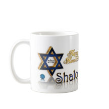 Hanukkah Shalom mug
