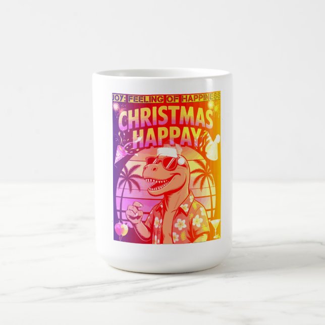 Taza De Café happay Christmas Joy: The feeling of happiness (Centro)