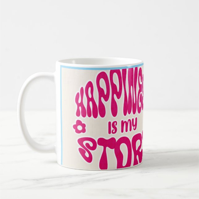 Taza De Café Happines 💎 (Izquierda)