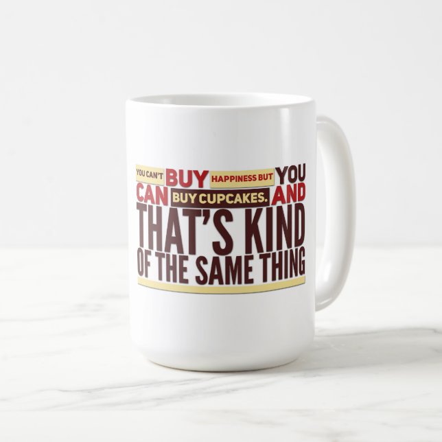 Taza De Café Happiness Classic Mug (Anverso derecho)