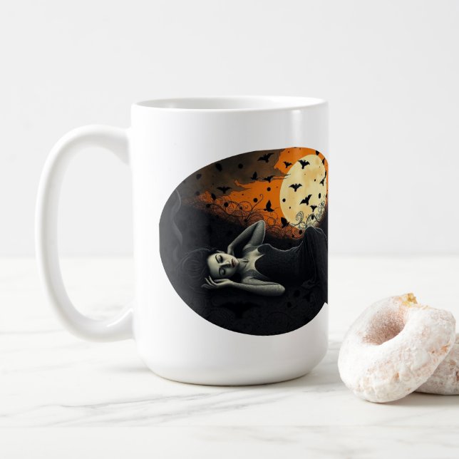 Taza De Café Happiness in Every Sip Mug (Con donut)