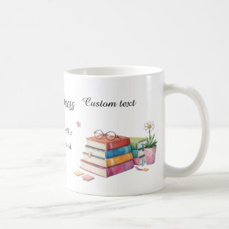Taza De Café Happiness Is a Cup of Coffee & a Good Book Mug 