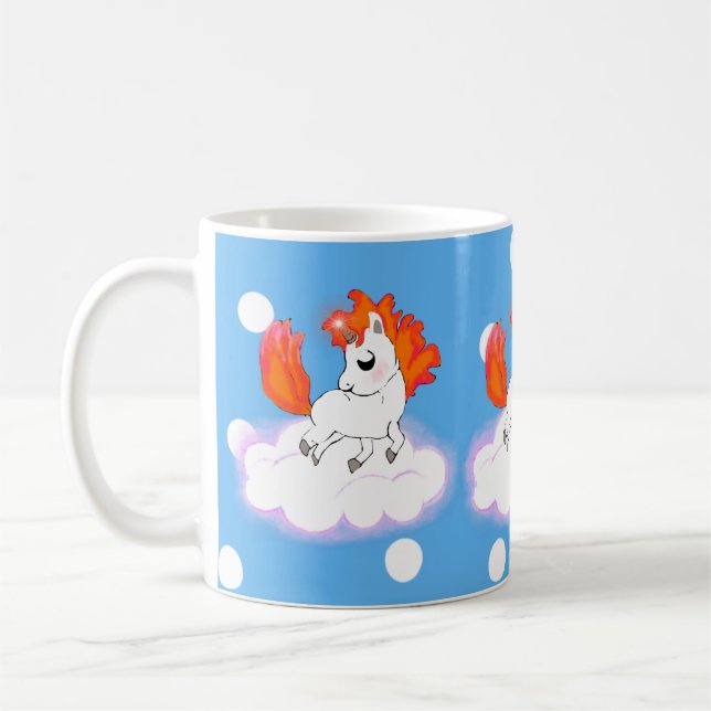 Taza De Café Happiness magic unicorn (Izquierda)