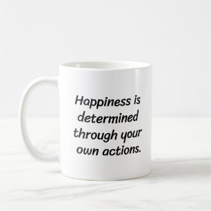 Taza De Café Happiness Mug