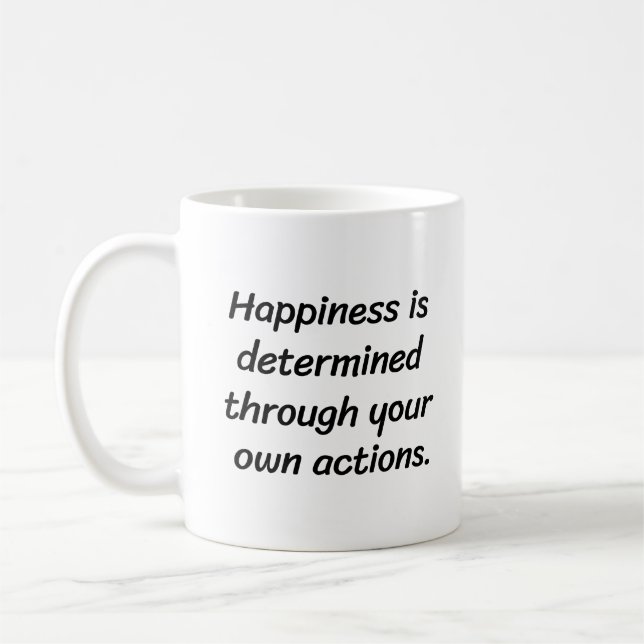 Taza De Café Happiness Mug (Izquierda)