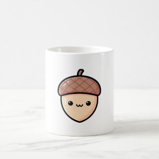 Taza De Café Happy Acorn – Cute Kawaii Illustration