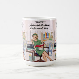 Taza De Café Happy Administrative Professional Day - Retro