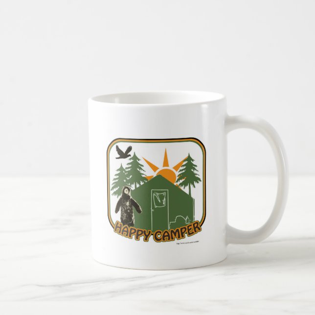 Taza De Café Happy Camper Classic (Derecha)