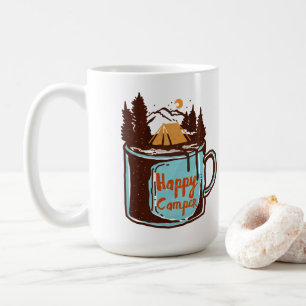 Taza De Café Happy Camper Mug