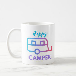 Taza De Café Happy Camper Pull Behind Adventure