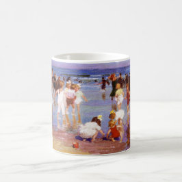 Taza De Café Happy Days at the Beach (por E.H. Potthast)