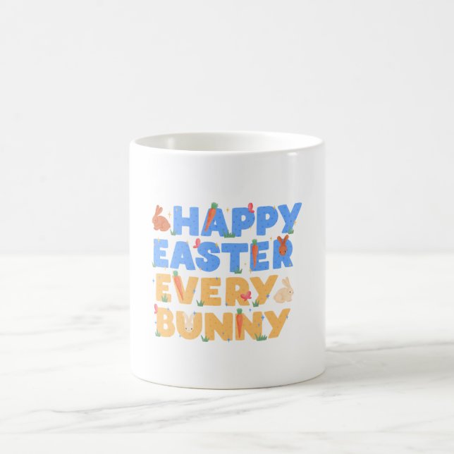 Taza De Café Happy Easter (Centro)