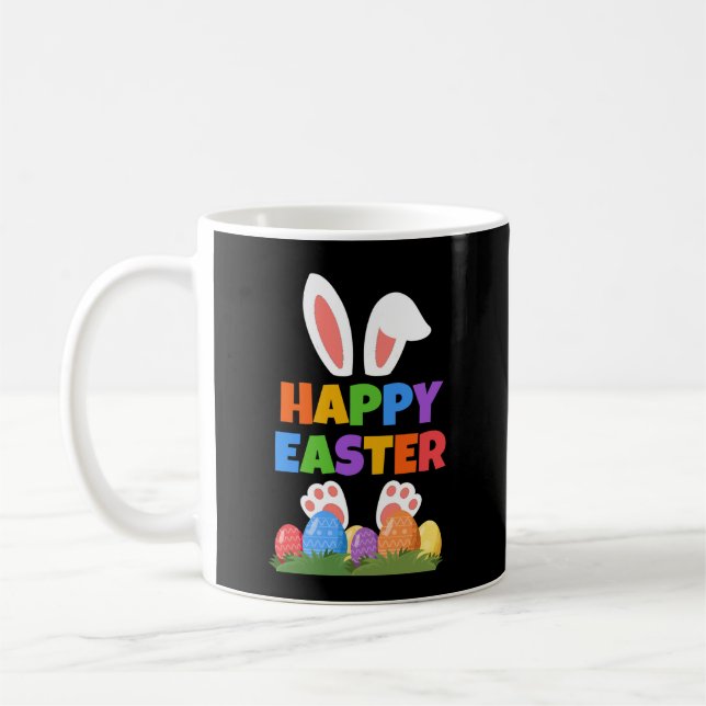 Taza De Café Happy Easter Bunny  (Izquierda)