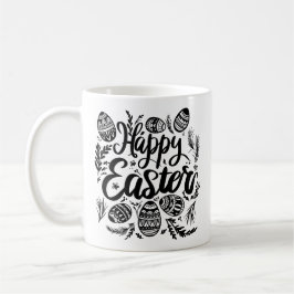 Taza De Café Happy Easter Mug: Celebrando la primavera con aleg