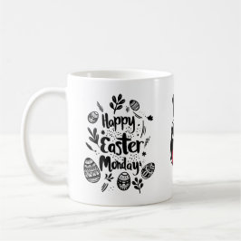 Taza De Café Happy Easter Mug: Diseño festivo y alegre