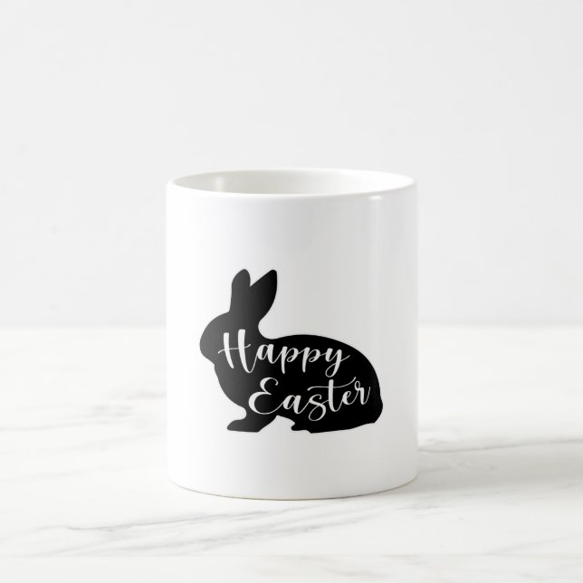 Taza De Café Happy Easter Spring Bunny Easter Funny Gift Idea (Centro)