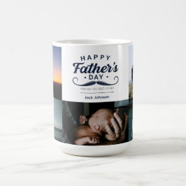 Taza De Café Happy Father’s Day Mustache Tribute Design