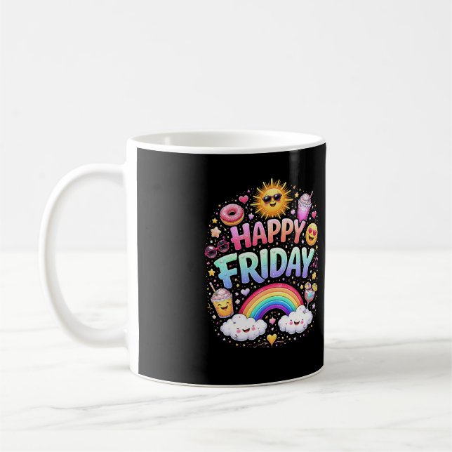 Taza De Café Happy Friday (Izquierda)
