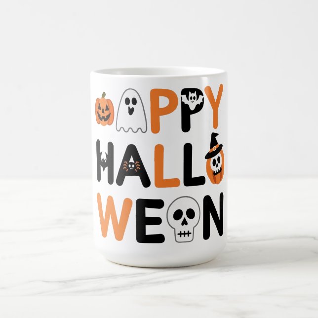 Taza De Café Happy halloween  (Centro)