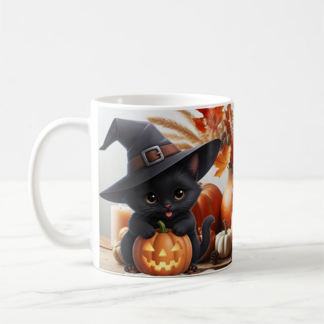 Taza De Café Happy halloween Family (Izquierda)