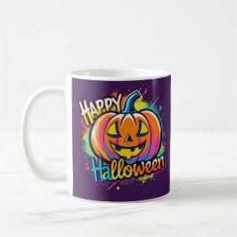 Taza De Café Happy Halloween Mug - Spooky & Fun Gift Cup