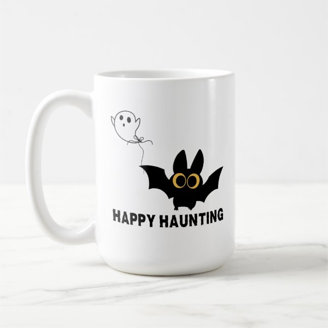 Taza De Café Happy Haunting (Izquierda)