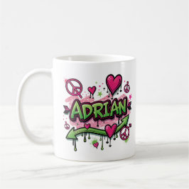Taza De Café Happy Hippie Adrian 1