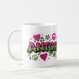 Taza De Café Happy Hippie Anton 1