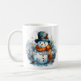 Taza De Café Happy Holidays | Cozy Little Snowman
