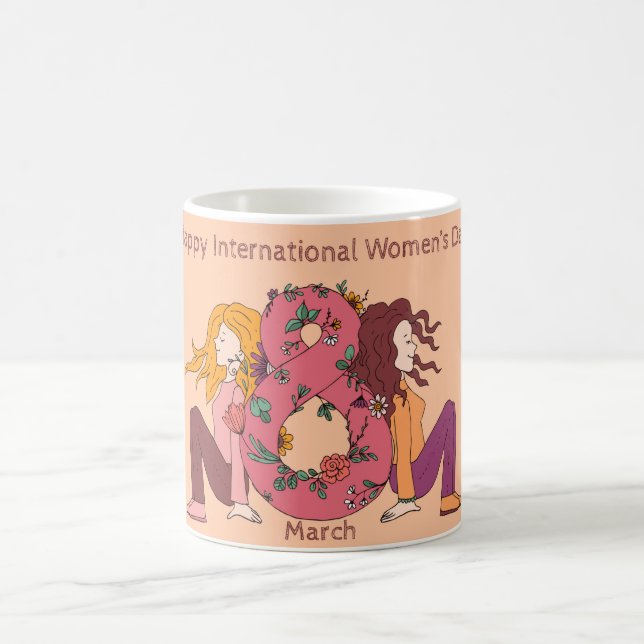 Taza De Café Happy International Women's Day (8 March) (Centro)