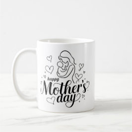 Taza De Café Happy Mothers Day Mug gifts for moms