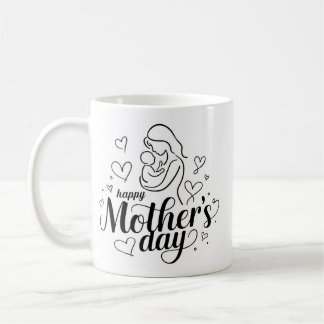 Taza De Café Happy Mothers Day Mug gifts for moms