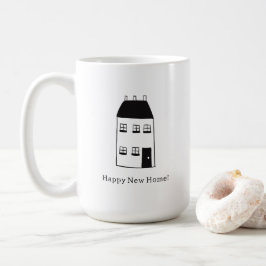 Taza De Café Happy New Home Moving New House Quote