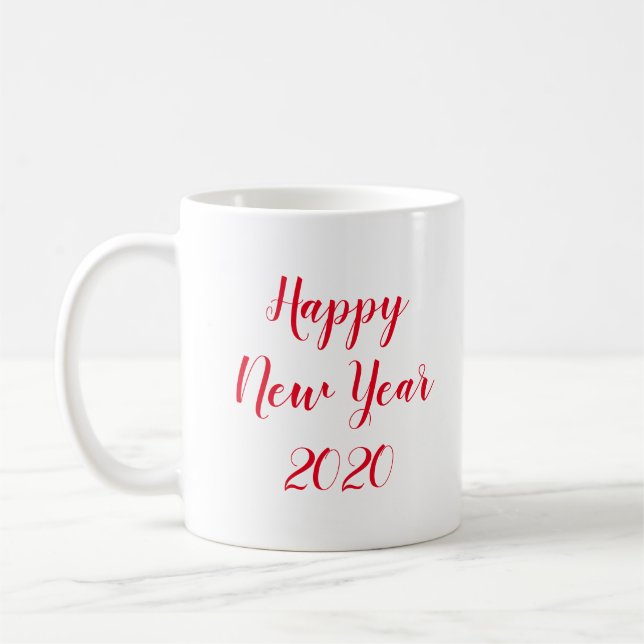 Taza De Café Happy New Year 2020 Cup (Izquierda)