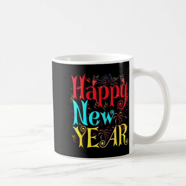 Taza De Café Happy New Year 2026 And Merry Christmas New Year E (Derecha)