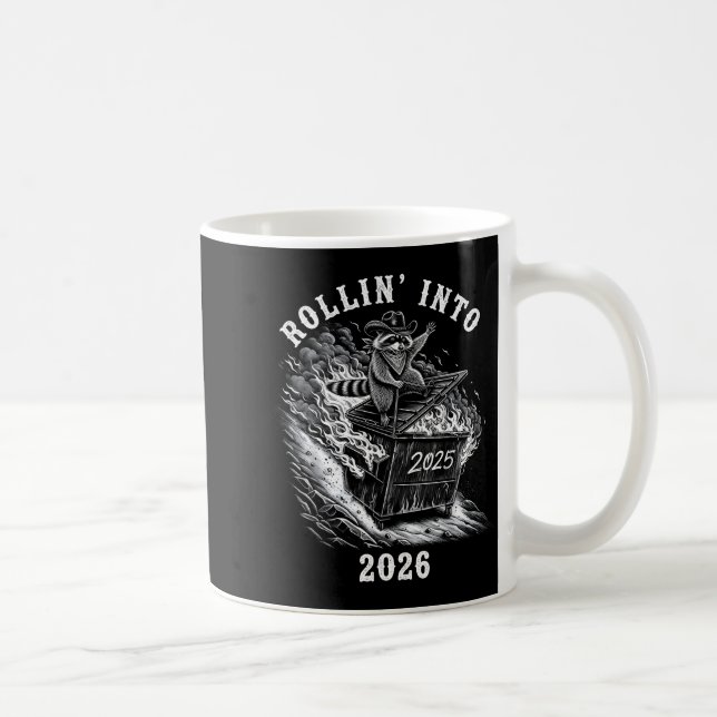 Taza De Café Happy New Year 2026 Goodbye 2025 Hello 2026 Family (Derecha)