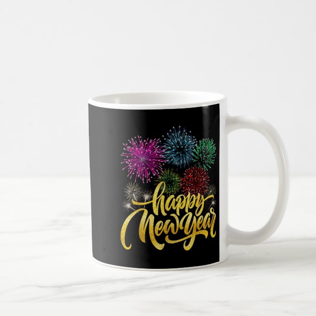 Taza De Café Happy New Year 2026 New Years Eve Party Countdown  (Derecha)