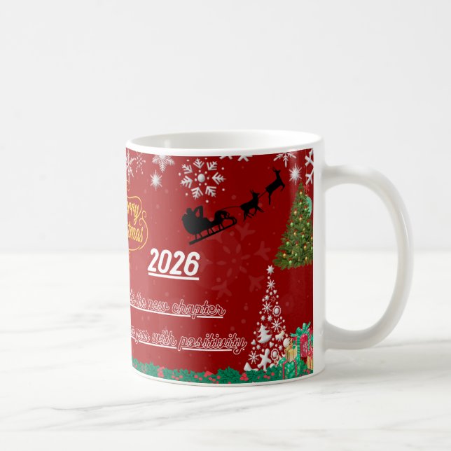 Taza De Café Happy New Year Celebration Mug (Derecha)