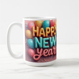 Taza De Café Happy New Year Coffee Mug