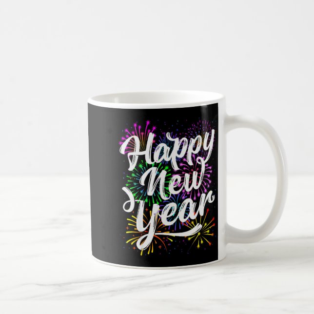 Taza De Café Happy New Year Party Supplies 2026 Family Matching (Derecha)