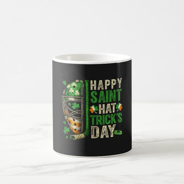 Taza De Café Happy Saint Hat Trick Ice Hockey Player (Centro)