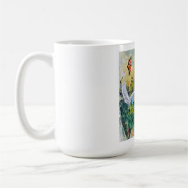 Taza De Café Happy Scottie in a Field