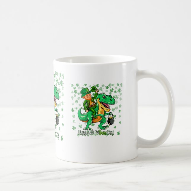 Taza De Café Happy St Patrick's Day (Derecha)